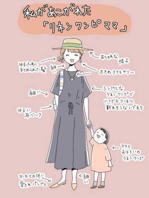 ナチュラル系ママワンピに憧れていたけど…　『現実』がこちらです