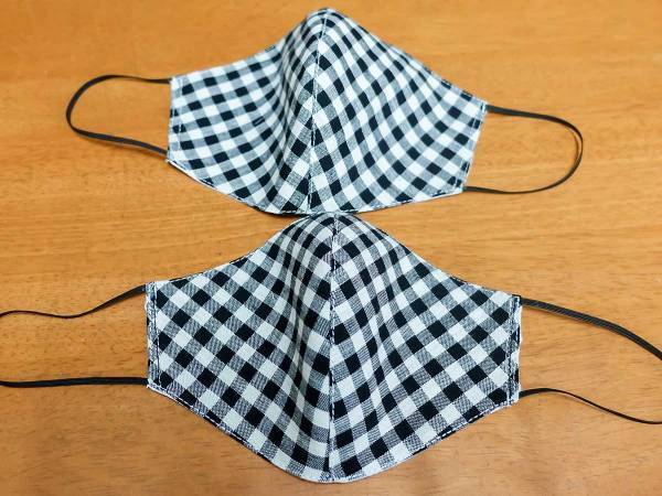 プリーツと立体の２種類の『マスク』　ユザワヤが紹介する作り方がさすが！