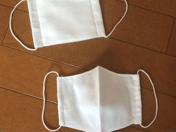 政府の布マスクを『立体マスク』にリメイク！　「ナイスアイディア」「真似したい」の声