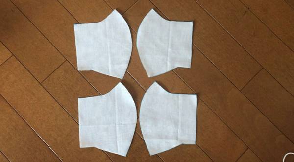 政府の布マスクを『立体マスク』にリメイク！　「ナイスアイディア」「真似したい」の声