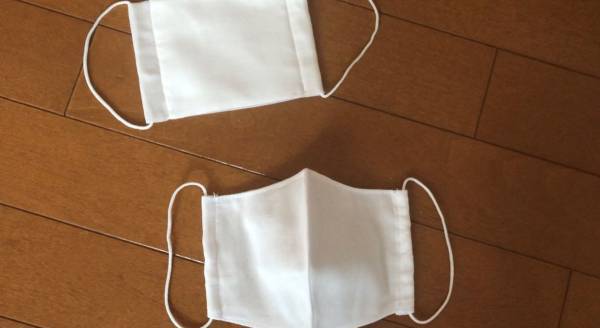 政府の布マスクを『立体マスク』にリメイク！　「ナイスアイディア」「真似したい」の声