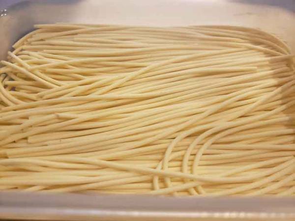 ゆで時間たったの１分　非常食にも使える「水漬けパスタ」は、とっても簡単！