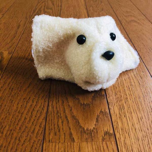 友人のリクエストでマスクを作ったら…　『完成品』に、ジワジワくる