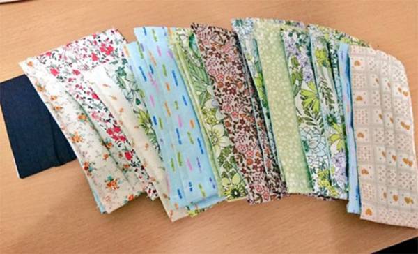 手芸好きの母がマスクを大量生産　「こんなにたくさんどうするの」と思っていると？