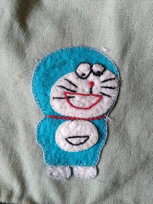 母が作った『ドラえもん』…その表情に「笑っちゃった」「味があるぅ～」