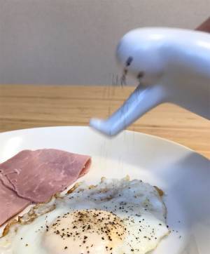 台湾で買った調味料入れ　使ってみると？　「笑った」「シュールすぎ」