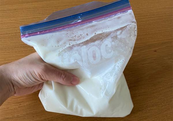 牛乳とヨーグルトと砂糖だけ！　夏にぴったりな『シャリふわアイス』を作ってみた