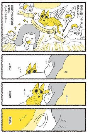 「触られるの嫌ニャ！」　『ルーズスキン』を触りたいと願う飼い主に、猫は…？