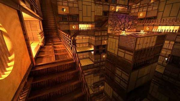 外出自粛中、小学生が才能開花！　作り上げた３Ⅾアートの鬼滅の刃『無限城』が話題に！