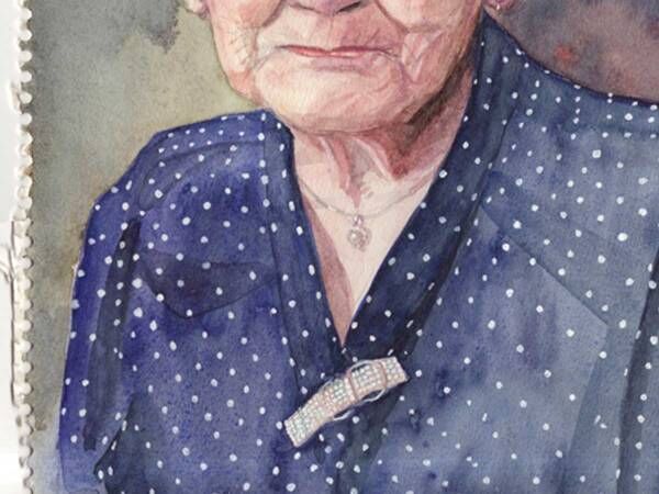 高校生が描いた 祖母の笑顔 に２６万人が感動 絵で初めて泣いた いいおばあちゃん 年6月11日 ウーマンエキサイト 1 2