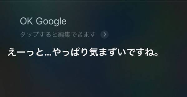 『Siri』に「OK Google」としつこく呼んだら見事な返しが…　【全８パターン】