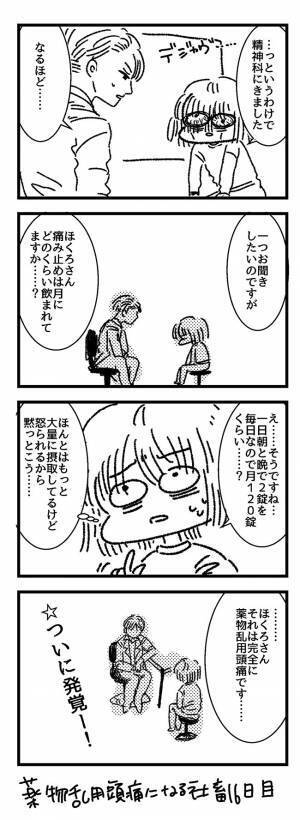 「頭痛薬、ちょっと多めに飲もう…」　その後、ゾッとする展開に…！