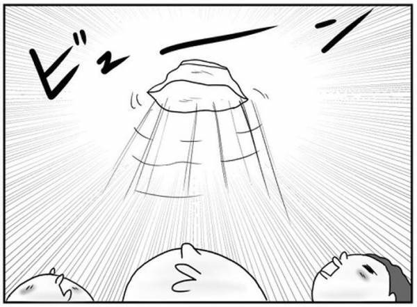 空気清浄機で遊ぶ息子たちを見て身体を震わせる父親　突然声を張り上げて？