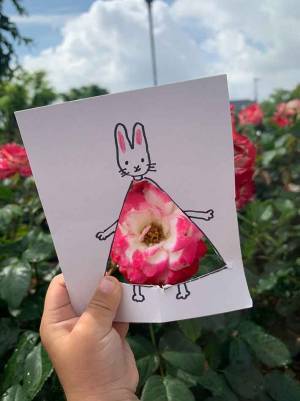 絵本の世界を子供と再現！「わたしのワンピース」が素敵すぎた