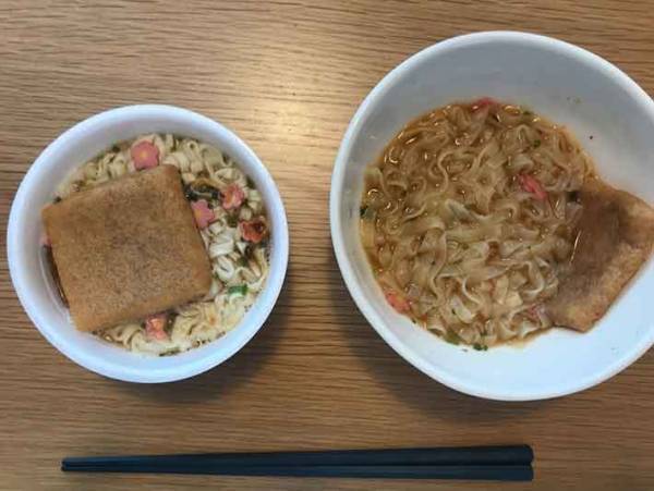 どん兵衛の麺をモッチモチにするライフハックを試してみた