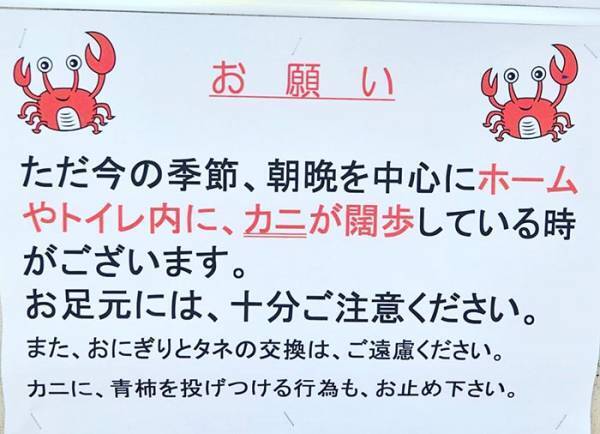 『江ノ電』で目にした最高の貼り紙に反響　「素晴らしい駅員」「守らざるを得ない…！」