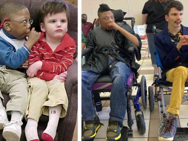 おめでとう！　「７歳までの生存率２％」といわれた２人の少年が高校を卒業