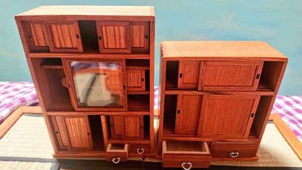 「７８歳渾身の作！」　お父さんが作った本気のミニチュア家具に称賛の嵐