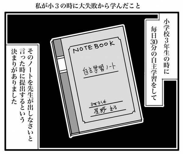 一夜漬けで宿題をした女の子　すると先生が「これ…？」
