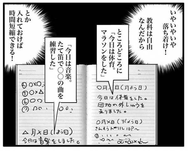 一夜漬けで宿題をした女の子　すると先生が「これ…？」