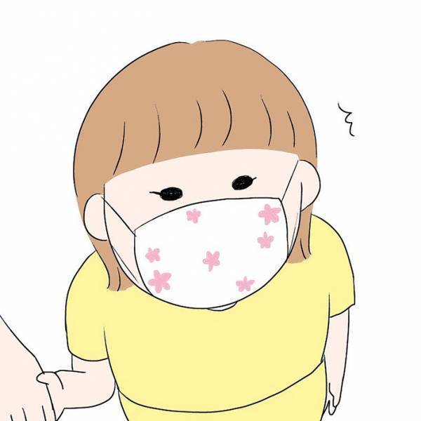 「ちゃんとマスクして偉いね」　店員に褒められた３歳娘が、予想外の行動に…！