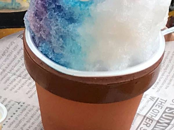 小３男子の陶芸作品からうまれたかき氷　その強烈な見た目にギョっとする！