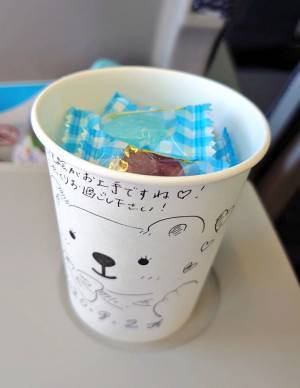 機内で眠っていた漫画家　目を覚ますとCAから心温まるサービスが届いていた！