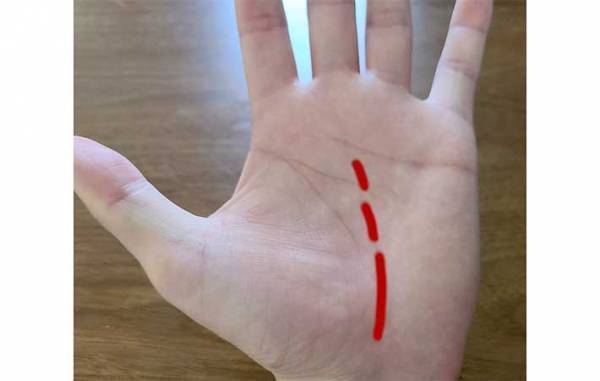 手相に運命線がない！これって仕事運がないの？　途切れていたり島がある場合は？