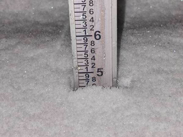 気温３３℃から一転、２℃…！？　猛暑日から一夜明け、雪が降り積もる