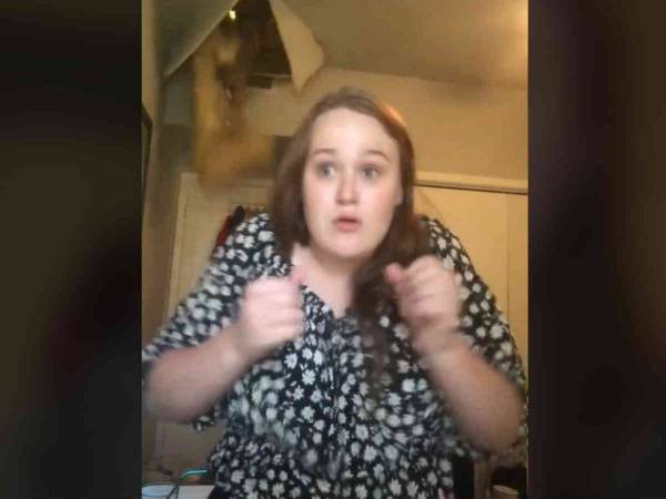 歌の練習をしていた女性　数秒後に起きたハプニングに８百万人が爆笑