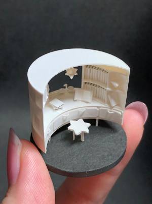 「天才ですね」「おしゃれ」　ミニチュアの『夢の部屋』に称賛の声が続出！