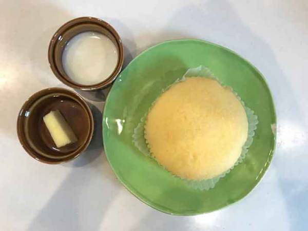 たまご蒸しパンで作る　５分完成！簡単フレンチトースト