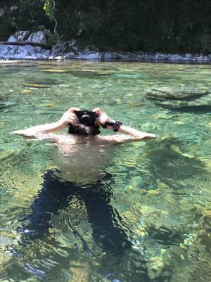 美しい１枚の『裏側』に腹筋崩壊　「カメラマンの本気がこちら」