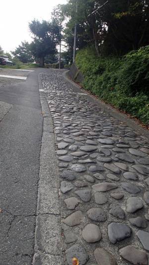 歩行者が多くて仕方なく石畳の上でベビーカーを押す妻　夫が代わると一変し…