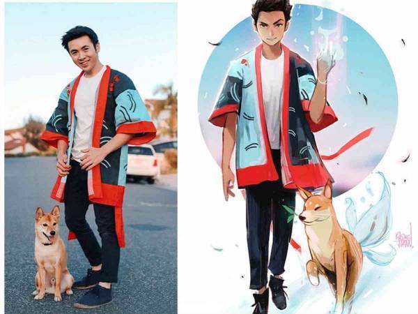 写真とは違うかっこよさ！　柴犬を漫画化したらこんなに夢ある作品になった