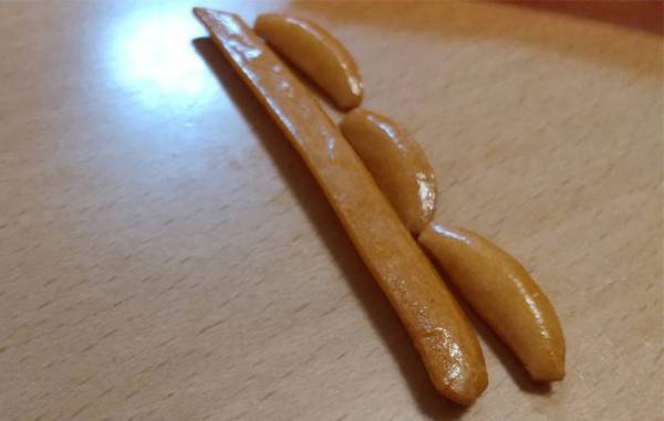 おやつに食べた『柿の種』の中に…　中１男子が大喜びした『発見』とは？　「こんなの見たことない」