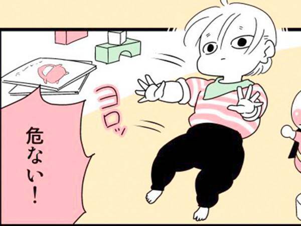 「あ！危ない！」　娘がよろけたところをケガ一つさせず助けてくれたヒーローとは