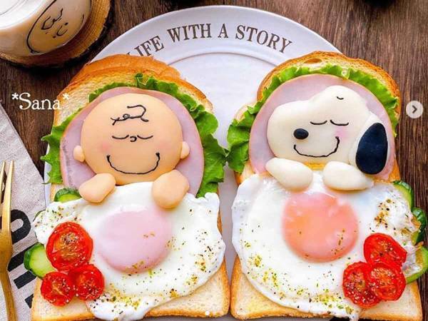 スヌーピー好きを興奮させる、可愛すぎる食卓が話題に！真似したくなるコンビニスイーツアレンジも！