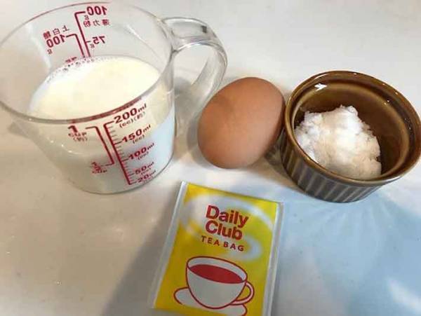 甘さ控えめで子供のおやつにもGOOD！簡単紅茶プリンの作り方