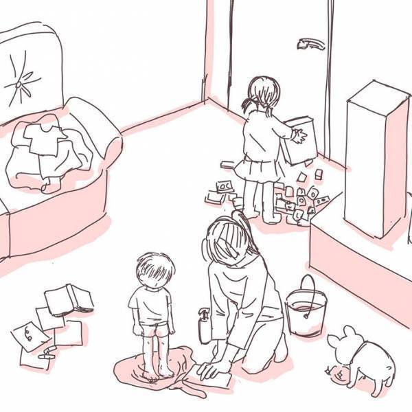 ２人の子供の面倒を１日中見続けた結果…？　夫の『ひと言』に、耳を疑う