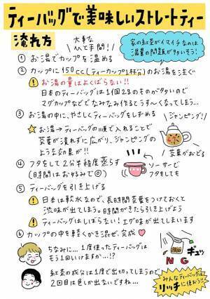 紅茶のプロ直伝『ティーバッグのおいしい淹れ方』が話題　「全然違う」「早速試す」