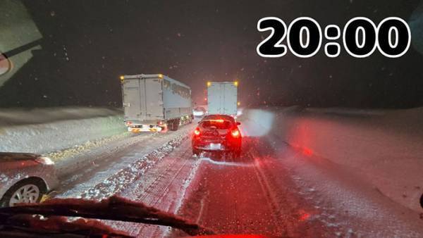 立ち往生に巻き込まれた運転手が伝え続けた『一部始終』　そこに写っていたのは…