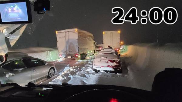 立ち往生に巻き込まれた運転手が伝え続けた『一部始終』　そこに写っていたのは…