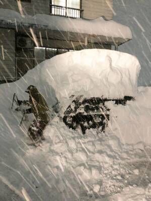 この辺に車を停めたはずなんだけど…　雪国の「あるある」が想像以上だった