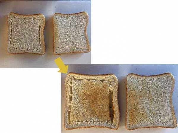 サクサク！食パンの耳がサクサクになるたった１つの方法