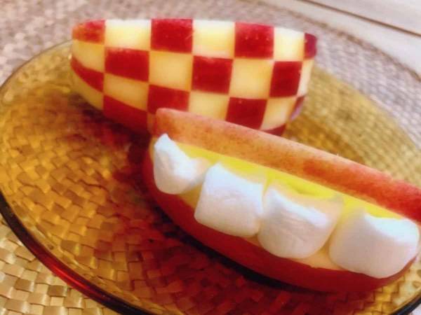 皮まで食べたい！リンゴのおもしろ飾り切りを紹介