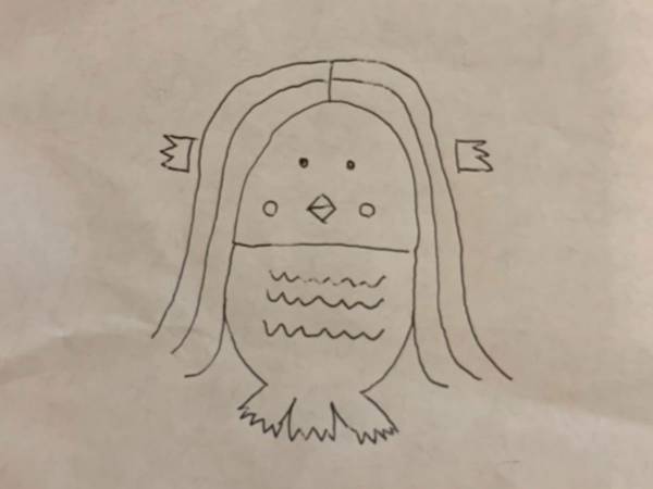 アマビエチャレンジ！絵心ない夫にアマビエを描せた結果…