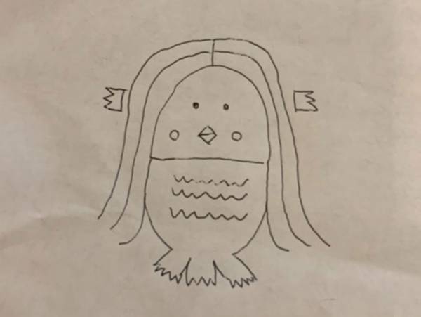 アマビエチャレンジ！絵心ない夫にアマビエを描せた結果…