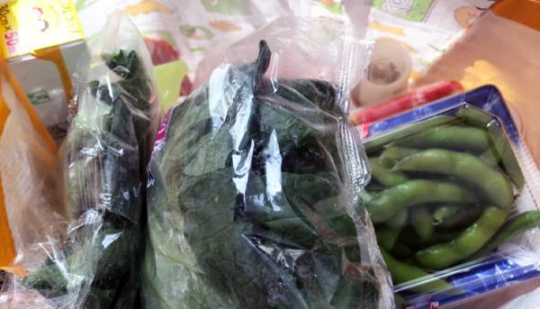 ４００円で販売されているセイコーマートのエコバッグ　数日分の食料を入れてみると？