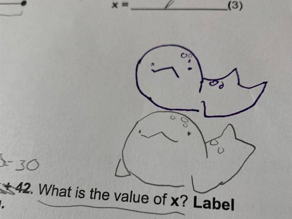 小テストを回収した先生　落書きを発見した時の対応に２４万『いいね』